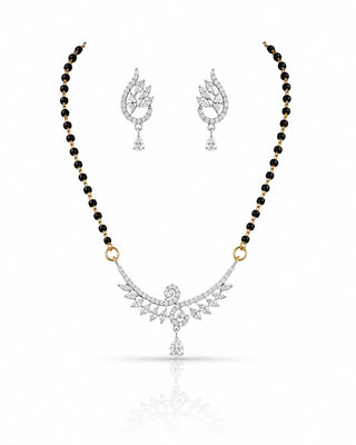 Dishti Elegant AD Stone Mangalsutra Set