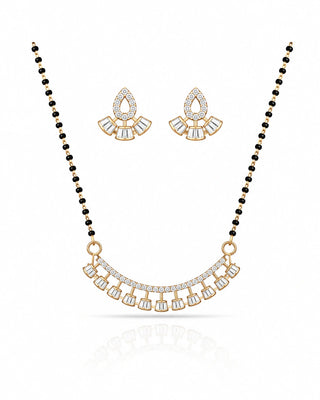 Rawnie Elegant AD Stone Mangalsutra Set