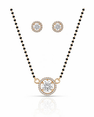 Dhara Elegant AD Stone Mangalsutra Set