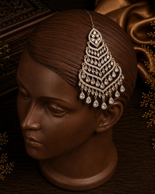 Adorable Weddng Designer Passa Hair Pin - Anya