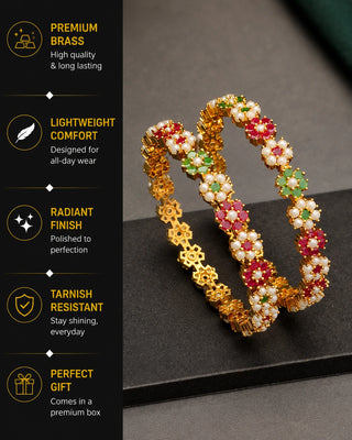 Zevarly Prerna Rajwadi Bangles