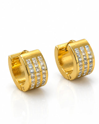 DemiFine Polished Ad stone Gold Bali - Sayri