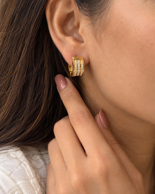 DemiFine Polished Ad stone Gold Bali - Sayri