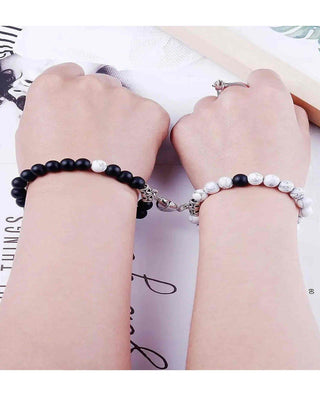 Combo Bracelet For Couples - AD Bracelet | Clasp Detail View | Buy Online India | Zevarly