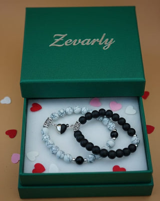 Combo Bracelet For Couples - AD Bracelet | Lifestyle Shot | Buy Online India | Zevarly