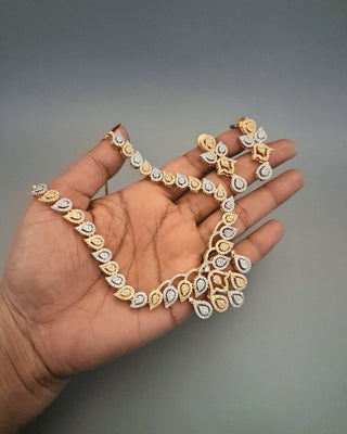 Zevarly Kanika AD Choker Necklace