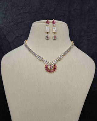 Drishti CZ Necklace Set Main Image