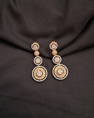 POOJARIKA DOME CHANNEL AD EARRINGS - Zevarly