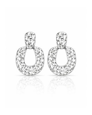 Rhodium DemiFine Danglers - Pusi