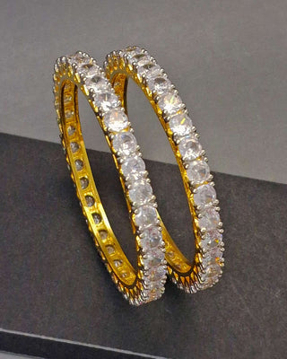 Elegant Hanisha Stackables Bangles from Zevarly - Trendy and Affordable Jewelry