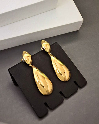 Elina Anti tarnish Earrings - AD Earrings | Main Product View | Buy Online India | Zevarly
