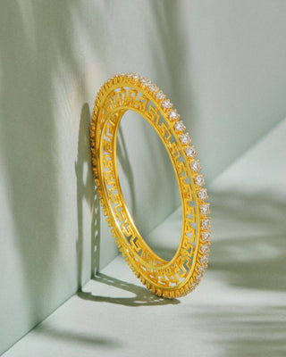 Zevarly Sagarika Cubic Zirconia Bangles