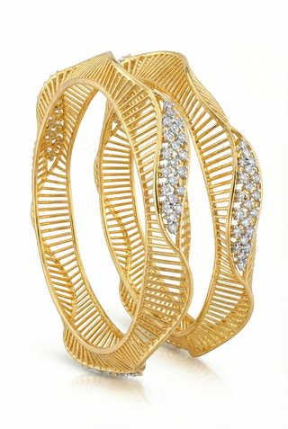 Zevarly Chetna AD Bangles