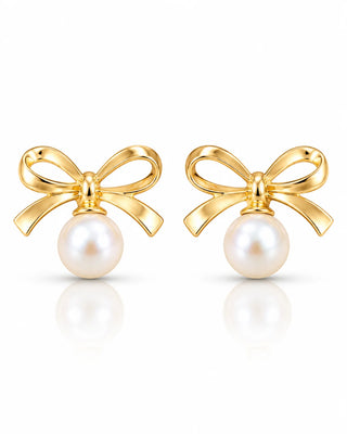 Anti Tarnish Polished Gold Stud - Qiana