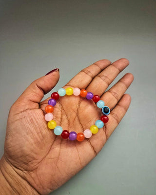 Khushi Beeds Free Size Bracelet - AD Bracelet | Bracelet Close-Up | Buy Online India | Zevarly