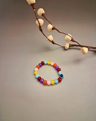 Khushi Beeds Free Size Bracelet - AD Bracelet | Main Product View | Buy Online India | Zevarly