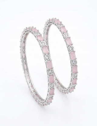 Lavanya Party Wear AD Bangles - AD Bangles | Bangle Set Close-Up | Buy Online India | Zevarly