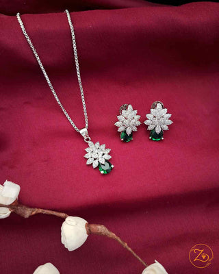 Megha AD Pendant Set GJ - Zevarly