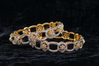 Zevarly Riddhi AD Bangles