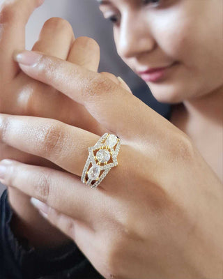 OJASHWINI FASHIONABLE RING - Zevarly