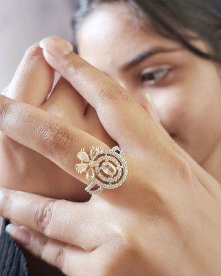 Phuljhadi Designer Adjustable Ring - Zevarly