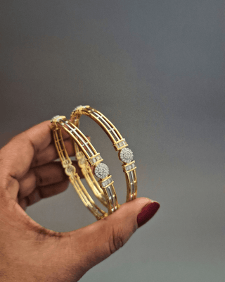 Paridhi AD Bangles - AD Bangles | Side Angle View | Buy Online India | Zevarly