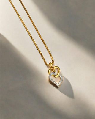 Pendant with Chain - AD Pendant Set | Detail Close-Up | Buy Online India | Zevarly