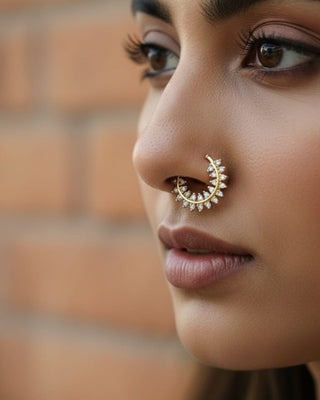 Pooja Nath - AD Necklace Set | Main Product View | Buy Online India | Zevarly