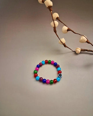 Rajani Beeds Free Size Bracelet - AD Bracelet | Main Product View | Buy Online India | Zevarly