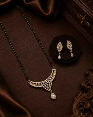 Elegant AD Stone Mangalsutra - Sarla