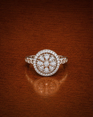 Designer AD Adjustable Ring - Gomti