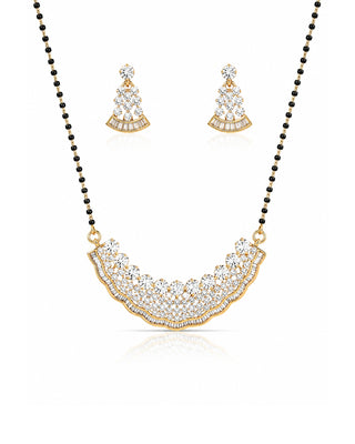 Elegant AD Stone Mangalsutra - Rambha