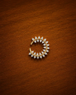 AD/CZ Nose Pin - Pooja
