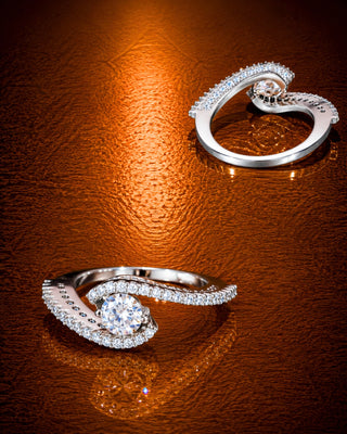 Solitare Engagement AD Ring - Swati