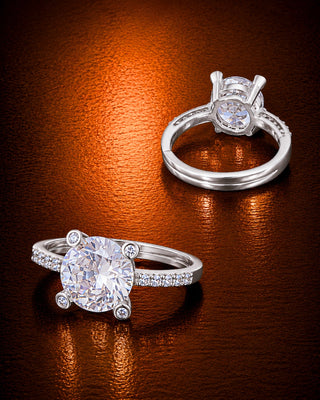 Solitare Adjustable AD Ring - Dimpi