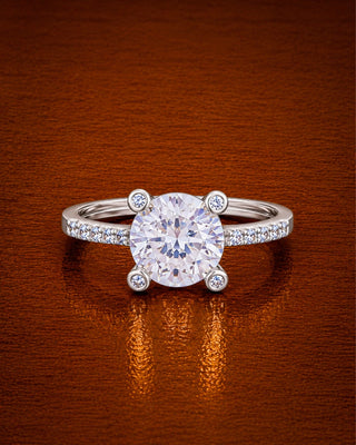 Solitare Adjustable AD Ring - Dimpi