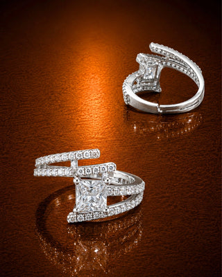 Elegant AD Adjustable Ring - Morya