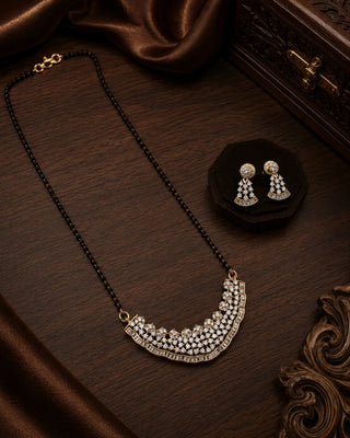 Elegant AD Stone Mangalsutra - Rambha - AD MANGALSUTRA | Zevarly (Image 1)