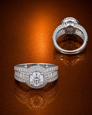 Designer AD Adjustable Ring - Jinvani