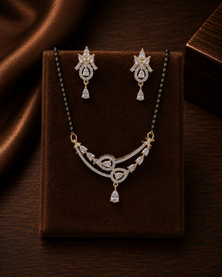 Elegant AD Stone Mangalsutra - Pavitra