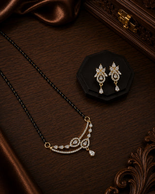 Elegant AD Stone Mangalsutra - Pavitra