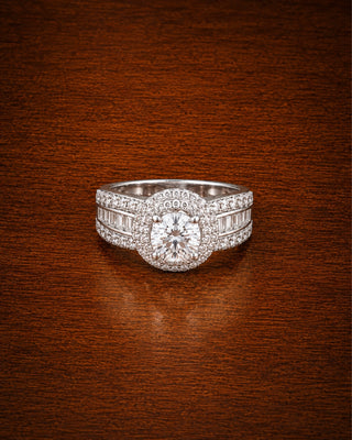 Designer AD Adjustable Ring - Jinvani