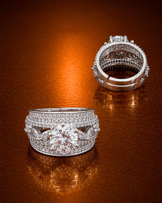 Signature AD Adjustable Wedding Ring - Adya