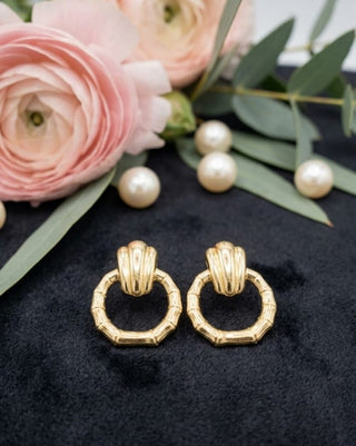 Rishika Spark Earrings - AD Earrings | Side Profile View | Buy Online India | Zevarly