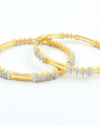Royal AD Kangan - AD Bangles | Model Wearing View | Buy Online India | Zevarly