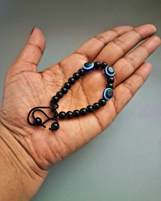 Shalini Evil Eyes Lucky Charm Bracelet - AD Bracelet | Bracelet Close-Up | Buy Online India | Zevarly