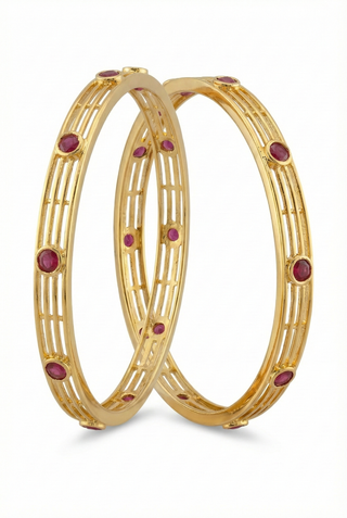 Shubha AD Bangles - AD Bangles | Lifestyle Shot | Buy Online India | Zevarly
