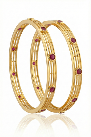 Shubha AD Bangles - AD Bangles | Lifestyle Shot | Buy Online India | Zevarly