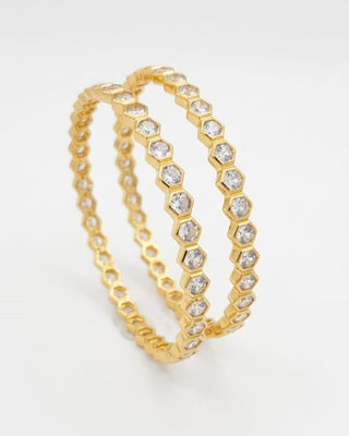 Suman AD Bangles - AD Bangles | Side Angle View | Buy Online India | Zevarly