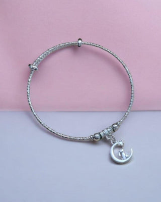Swara Oxidized Bracelet - AD Bracelet | Main Product View | Buy Online India | Zevarly